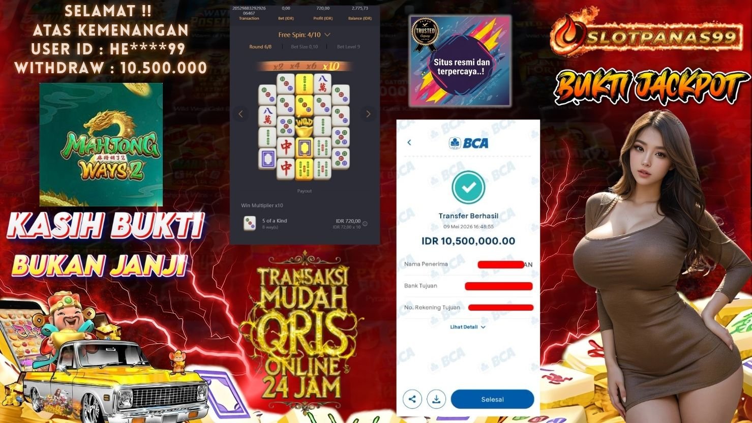 SLOTPANAS99 JACKPOT SLOT MAHJONG WAYS 2